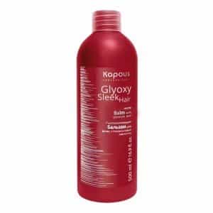 Бальзам разглаживающий с глиоксиловой кислотой Kapous Professional Glyoxy Sleek Hair 500 мл 1715K