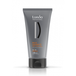 Гель-блеск Londa Professional Men Liquefy It с эффектом мокрых волос сильной фиксации 150мл 81642935