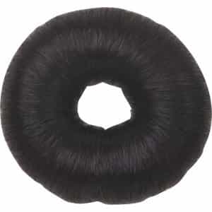 Валик для прически Dewal, искусственный волос, черный, диаметр 8 см HO-5115 Black