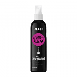 Термозащитный спрей для волос OLLIN STYLE 250мл 772383