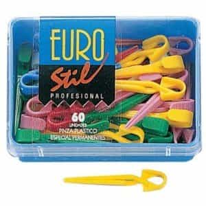 Зажимы для волос Eurostil пластиковые 00046